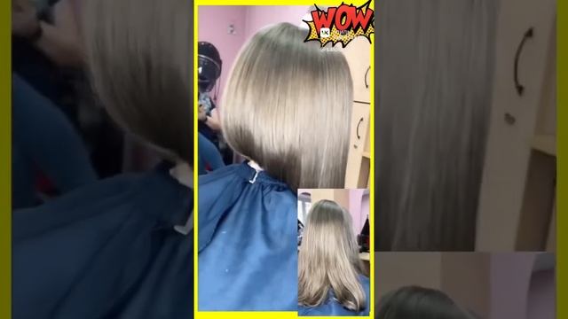 Удлиненное каре! У нас всегда красиво! смотреть онлайн