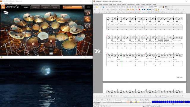 REGGAE DRUM TRACK - "RELAX" - 135 BPM смотреть онлайн