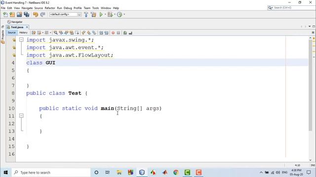 Event Handling by implementing multiple interfaces and the Adapter classes in java смотреть онлайн