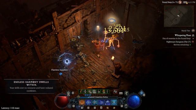 Diablo 4 Sorcerer Burning Arc Lash STILL OP Post-nerf - Build Showcase смотреть онлайн