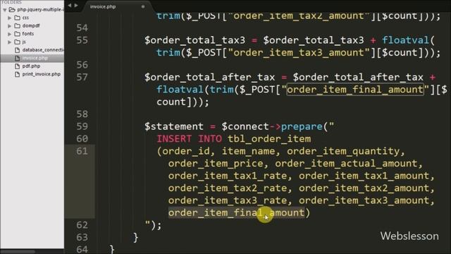 Invoice System Using Jquery PHP Mysql and Bootstrap - 5 смотреть онлайн