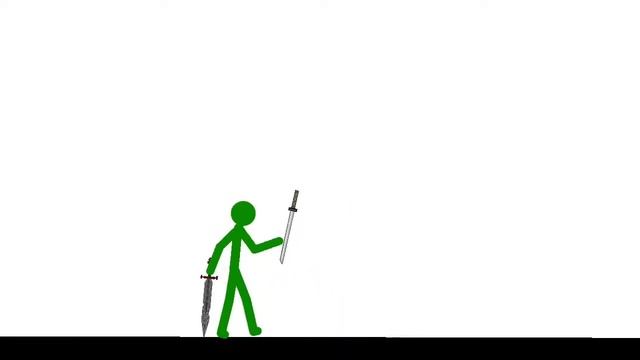 Зелёный Stikman.Анимация. Рисуем мультфильмы 2. смотреть онлайн