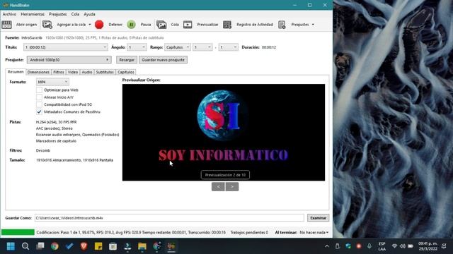 Cómo convertir videos: HandBrake y XMedia Recode (gratis) смотреть онлайн