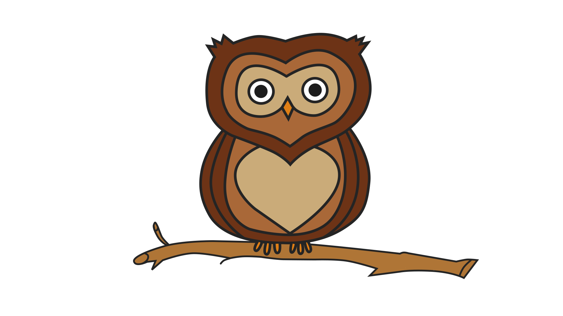 Как нарисовать сову смотреть онлайн