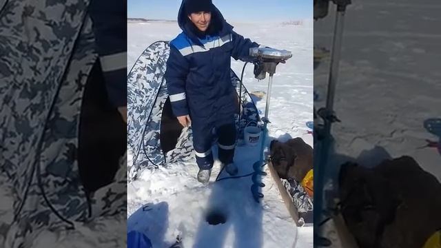 Бур для рыбалки класс!!! смотреть онлайн