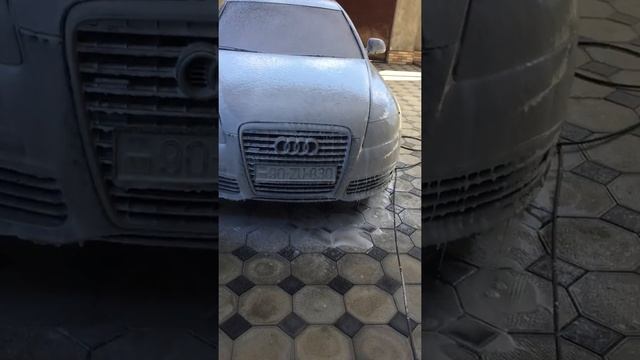 Audi A6 C6 3.0TFSİ car wash ? смотреть онлайн