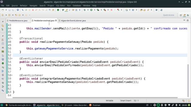Eventos síncronos e assíncronos com Spring смотреть онлайн