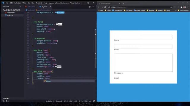 Como mover o placeholder para o topo do input - apenas CSS смотреть онлайн