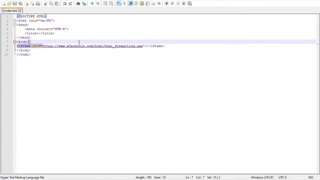 Learn HTML From LEE | How to learn html | how to create iframe in html | how to add video on websit смотреть онлайн