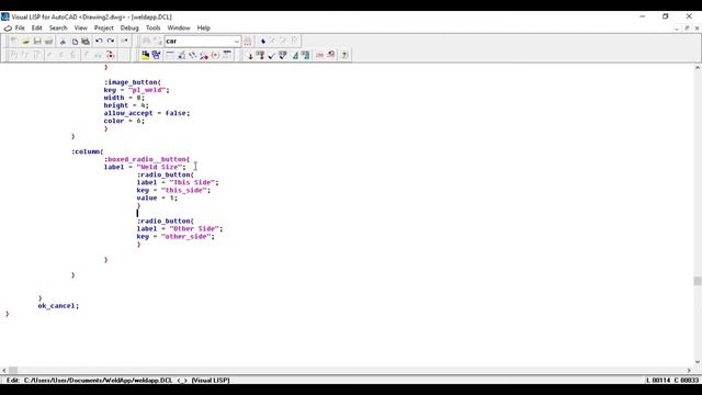 How to make Dialog Box/User Form using Visual LISP Editor with AutoCAD смотреть онлайн