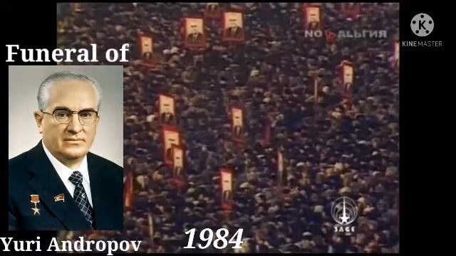 Soviet/Russian Anthem At Funeral, From Mikhail Kalinin To Boris Yeltsin