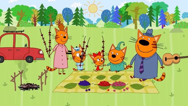 La Famille Chat | Compilation des épisodes | Dessins animés pour enfants смотреть онлайн