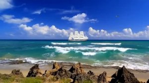 Футаж Море и волны