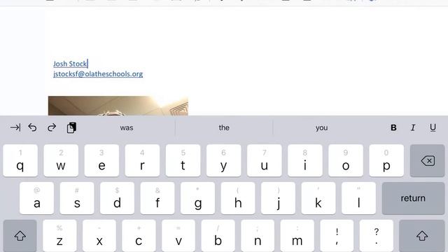 Add a hyperlink to a Word Doc on an iPad смотреть онлайн