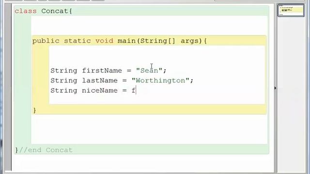 Concatenation of Strings in Java смотреть онлайн