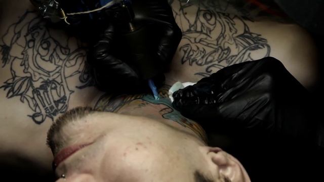 Tattoo on the neck Part # 4 / Забитый папа / theRaketasuspensionteam смотреть онлайн
