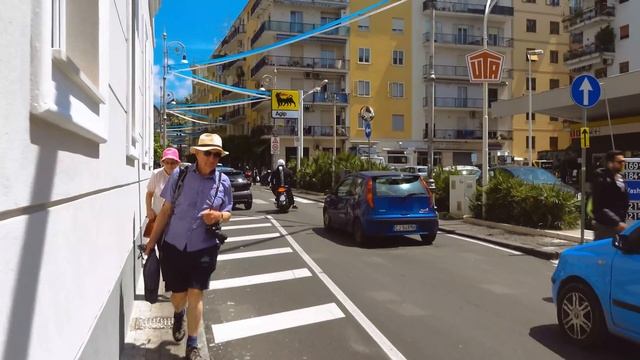 4K Walking Tour Of Sorrento. One Of Italy's Most Beautiful Places To Visit.