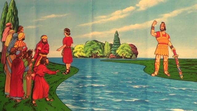 Давид и Голиаф - библейская история для детей на фланелеграфе смотреть онлайн