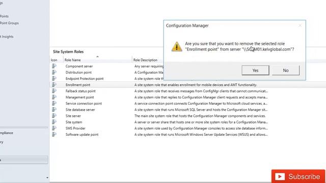 SCCM Training - How to Remove Site System Roles in System Center Configuration Manager смотреть онлайн