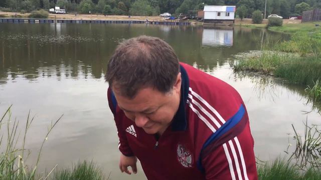 Ловля карпа в течении дня , онлайн поимка и диалог с рыбаком !!! смотреть онлайн