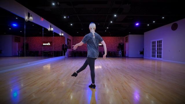 Intermediate Paso Doble Solo Practice Routine (Ballroom Dance Tutorial) смотреть онлайн