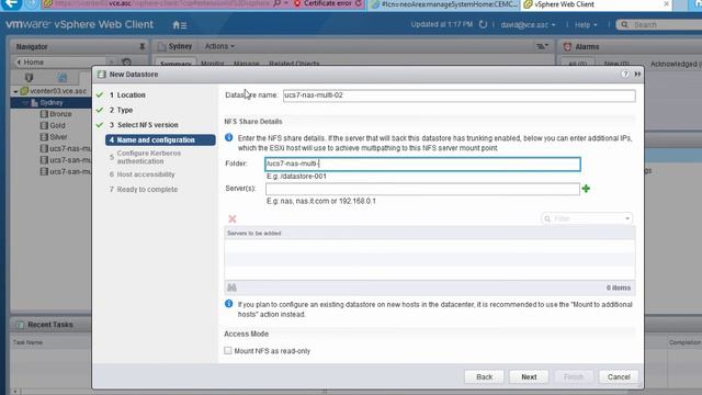 NFS 4.1 multipath Share Support with vSphere 6 смотреть онлайн