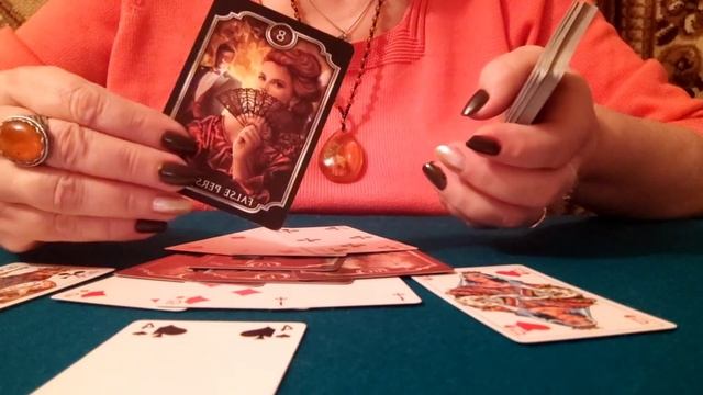 Червовая Дама и Крестовый Король. Расклад на отношения. Декабрь. смотреть онлайн