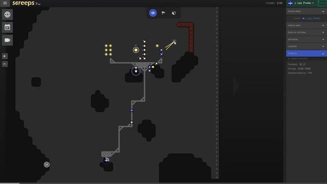 #4 Screeps - Строения - road, wall, extension, container смотреть онлайн