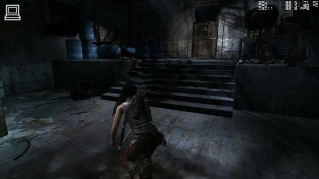 Tomb Raider Gameplay GeForce GT 220M смотреть онлайн