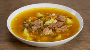 ПОПУЛЯРНЫЕ СУПЫ С ГОВЯДИНОЙ - вкусные, наваристые и сытные.