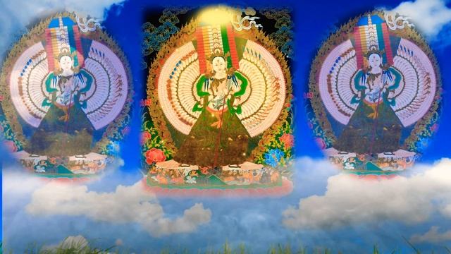 ☸Buddhist Prayer:Dukar Dokpa| གདུགས་དཀར་བཟློག་པ།|Illness & Obstacles Removing Prayer смотреть онлайн