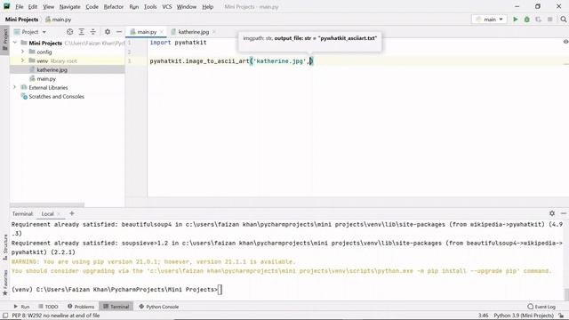 Convert Any Image To Ascii Art In Python ? 2 Lines Of Code | Easy Tutorial For Beginners смотреть онлайн