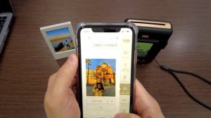 Печать фото с телефона сразу в Instax