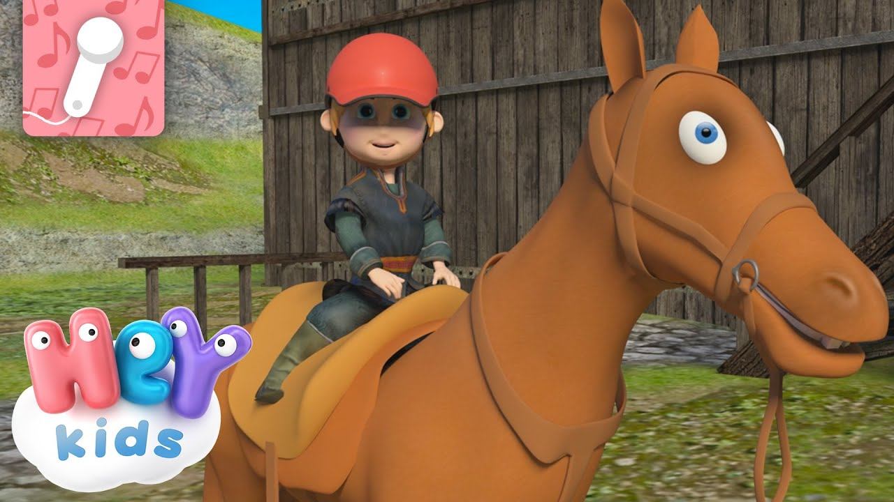 Il Cavallo del Bambino e altro Ancora! KARAOK | filastrocca classica | HeyKids Italiano смотреть онлайн