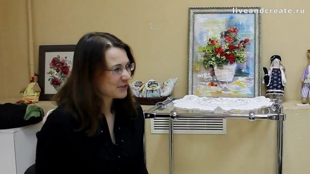 3D картины с помощью вышивки - интервью с Ириной Жуковой смотреть онлайн