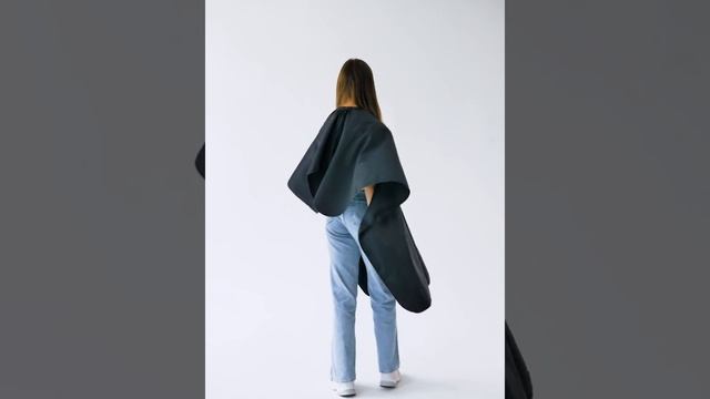 Пеньюар парикмахерский на крючках Малый смотреть онлайн