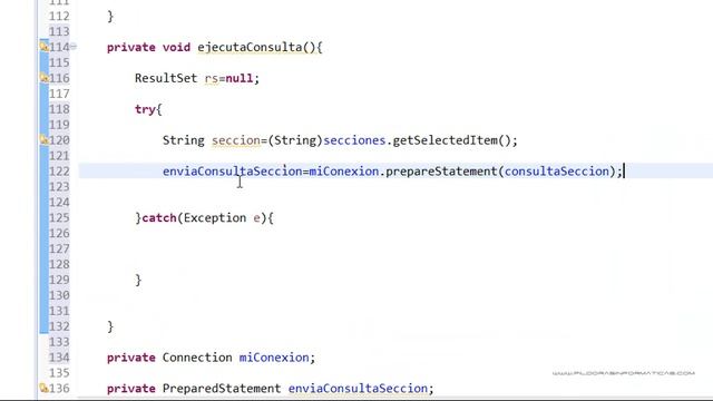 Curso Java Acceso a BBDD. JDBC VII. Práctica guiada II. Vídeo 207 смотреть онлайн