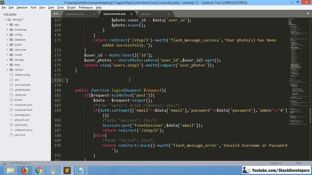 #23 Make Dating/Social Networking in Laravel 5.6 / 5.7 | My photos Page | Delete User Photos смотреть онлайн