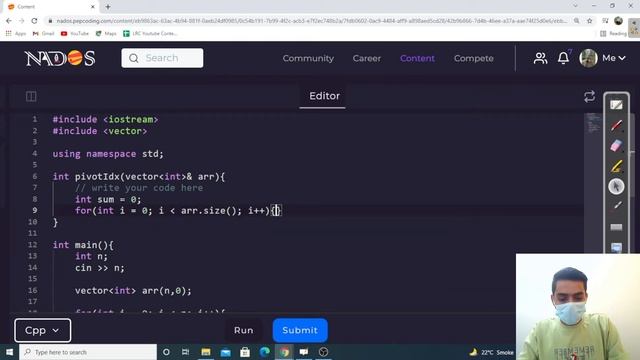 Find Pivot Index Easy Module Searching And Sorting In Hindi CPP Video 4 смотреть онлайн