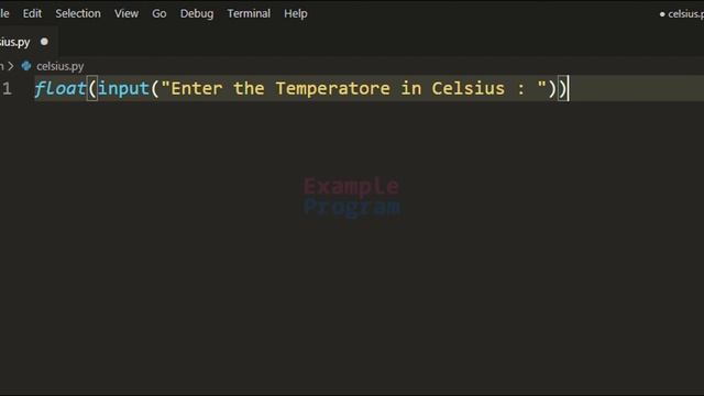 Python Program to Convert temperature from Celsius to Fahrenheit смотреть онлайн