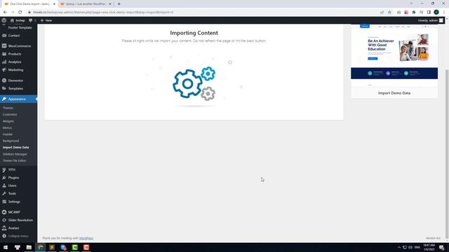 How to import Learnway - Professional LMS Online Education Course WordPress смотреть онлайн