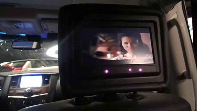 A19015 2012 INFINITI QX56 HEADREST MONITOR TEST VIDEO смотреть онлайн