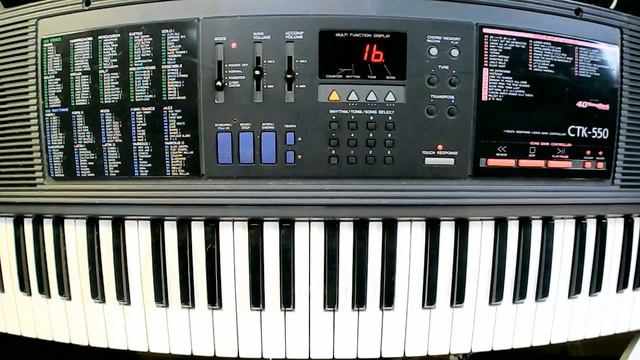 CASIO CTK-550 (DEMO songs) part 1/3 смотреть онлайн
