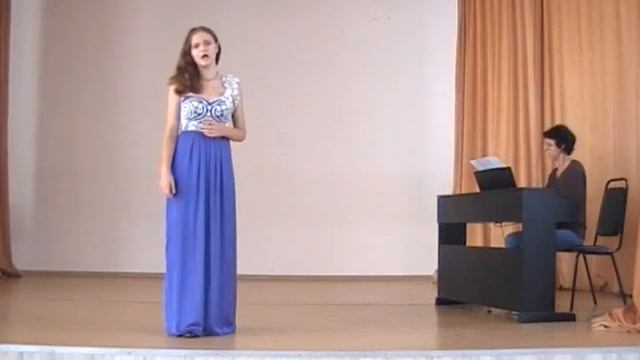 Котилевская Мария исполняет арию Барбарины из оперы "Женитьба Фигаро". Педагог Н.Л.Ушакова. смотреть онлайн