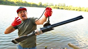 Эту опасную находку мы подняли со дна гигантским магнитом, где произошло убийство!