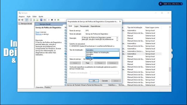 [MELHOR VÍDEO] CPU com 100% de USO | DISCO com 100% de USO | RAM 100% de USO [RESOLVIDO] смотреть онлайн