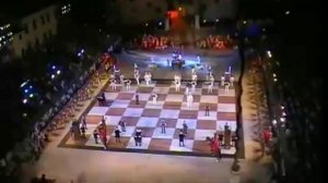 Живые шахматы в Маростике