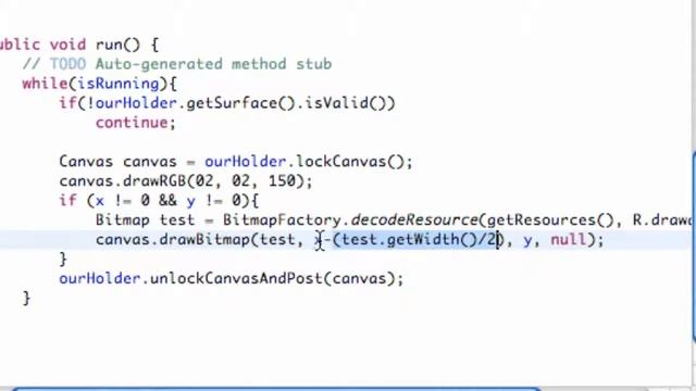 Android Developing Applications Tutorial 73 Graphics Trick смотреть онлайн
