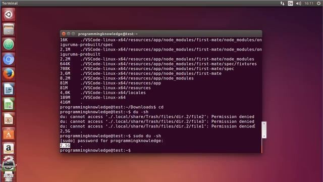 Linux Command Line Tutorial For Beginners 26 - Viewing Resources (du , df, free command) смотреть онлайн