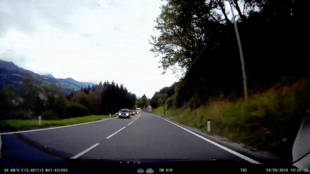 Tunnel Gleinalm → Salzburg (Центральная Австрия → Германия) смотреть онлайн